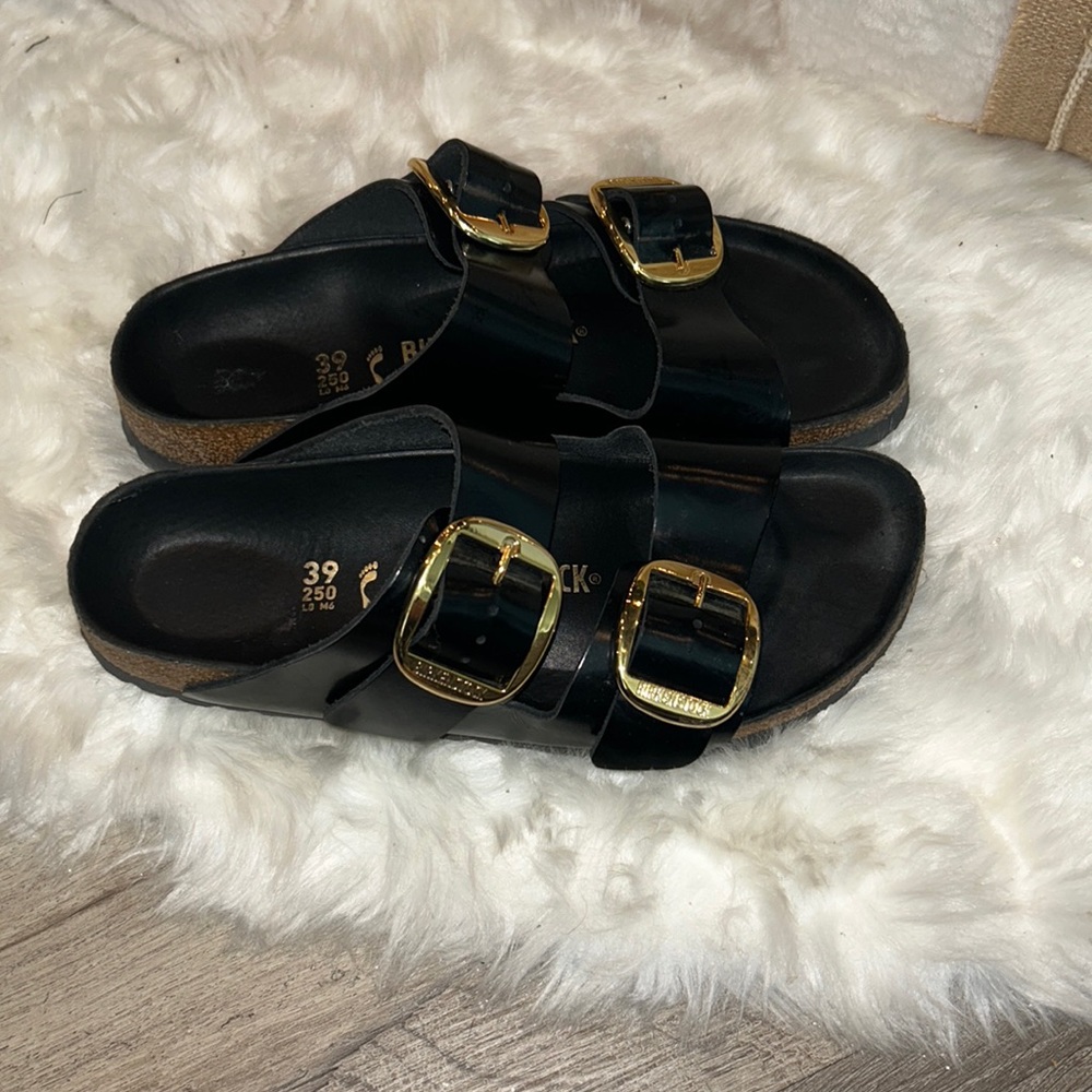 Arizona big buckle slide sandal size 39